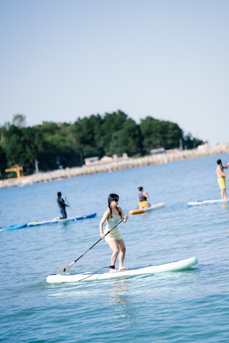 여름 바다 SUP